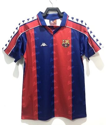 Retro Barcelona temporada 1992-1995 local manga corta - Premium quality