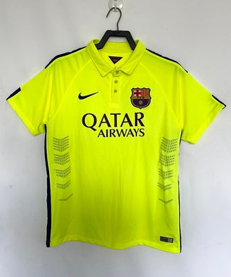 Retro Barcelona temporada 2014/2015 visita manga corta - Premium quality