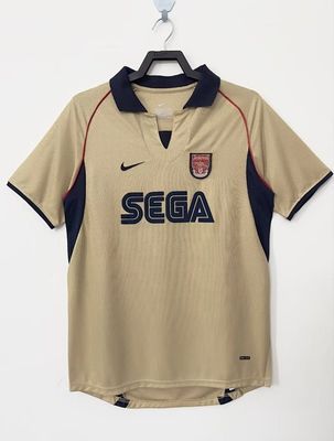 Retro Arsenal temporada 2001-2002 Visita manga corta - Premium Quality
