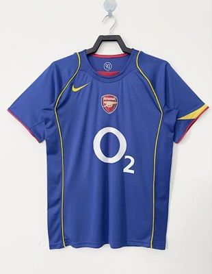 Retro Arsenal temporada 2004-2005 Visita manga corta - Premium Quality