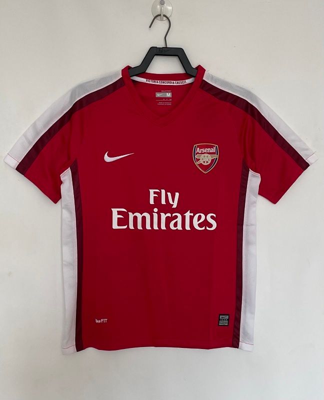 Retro Arsenal temporada 2008-2010 local manga corta - Premium Quality