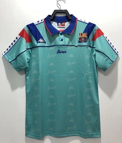 Retro Barcelona temporada 1992-1995 visita manga corta - Premium quality