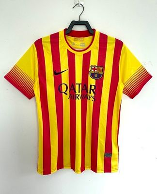 Retro Barcelona temporada 2013-2014 visita manga corta - Premium quality