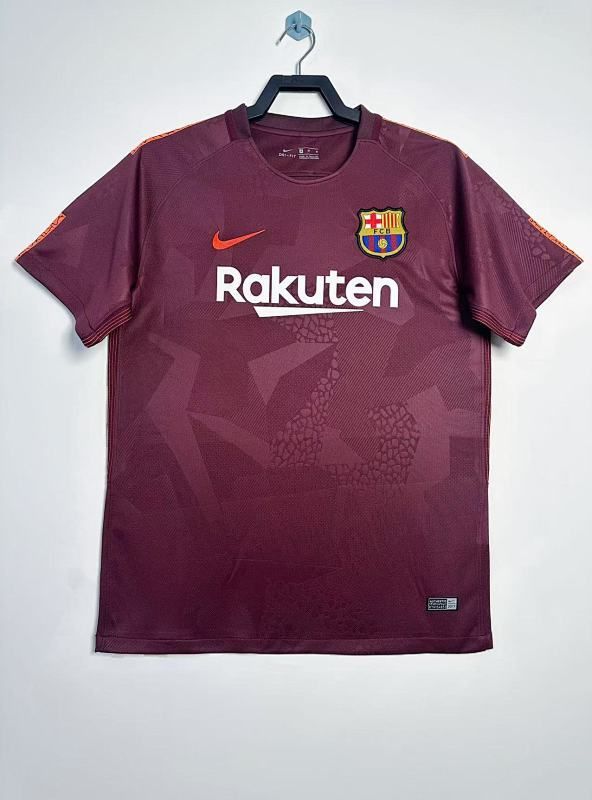 Retro Barcelona temporada 2017-2018 visita manga corta - Premium quality
