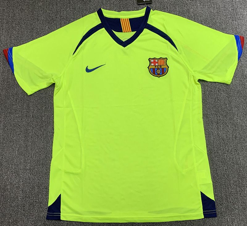 Retro Barcelona temporada 2005-2006 Visita manga corta - Premium quality