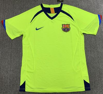 Retro Barcelona temporada 2005-2006 Visita manga corta - Premium quality
