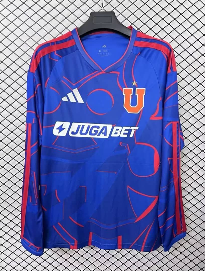 Universidad de Chile azul local 2026 manga larga - PREMIUM QUALITY
