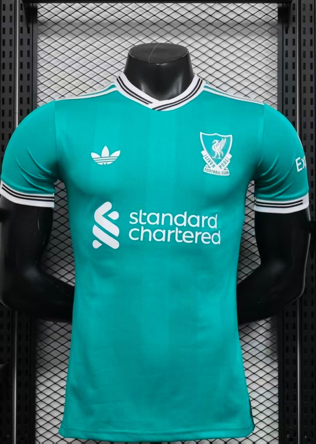 Liverpool 25/26 visita verde manga corta version jugador - PREMIUM QUALITY 