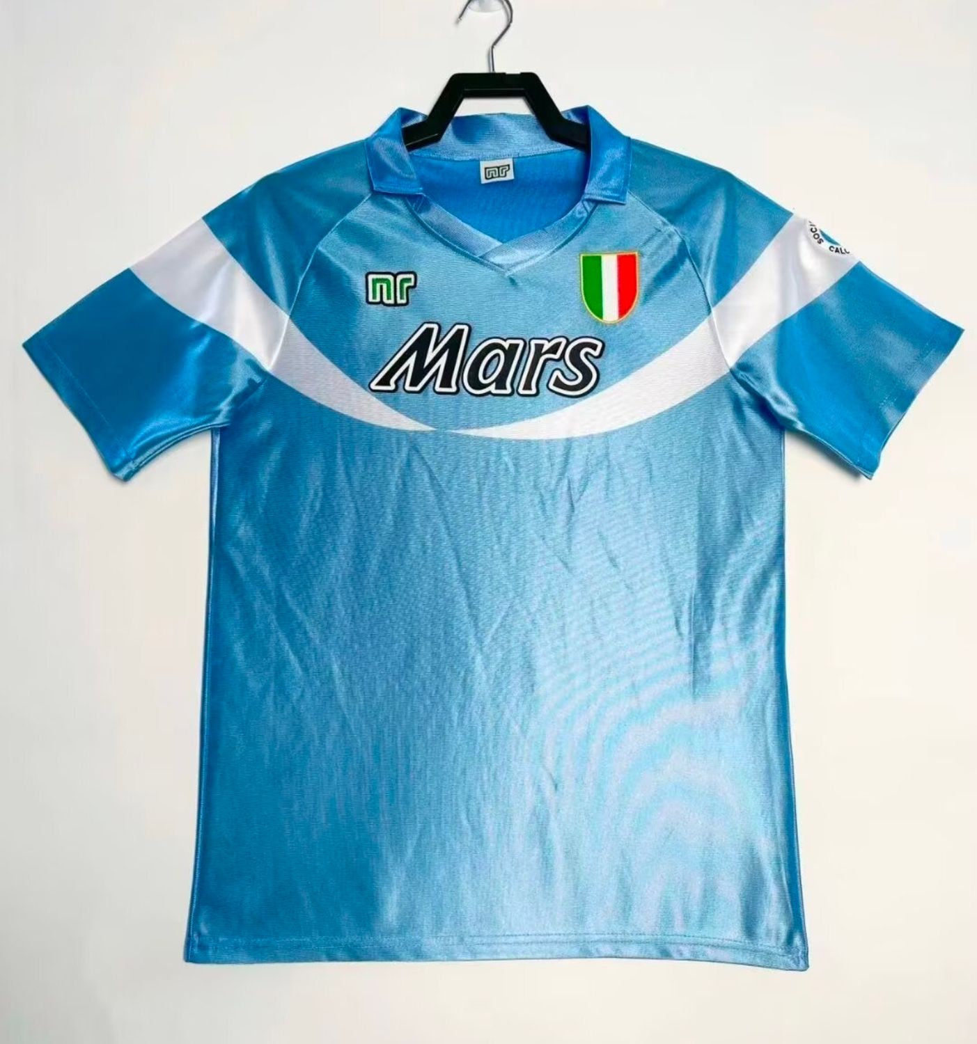 Retro Napoles manga corta 90/91 - Premium Quality 