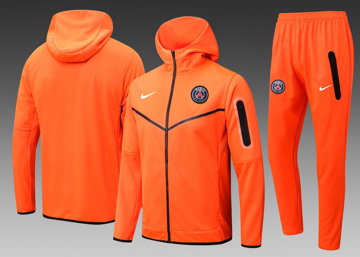 PSG 9 - BUZO COMPLETO POLERON CON GORRO  - PREMIUM QUALITY