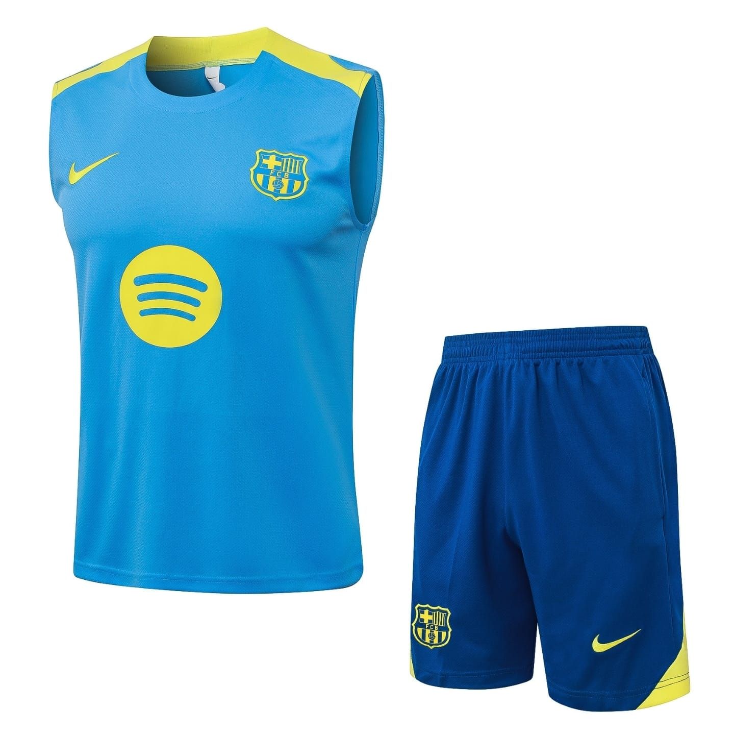 Barcelona 4 - Conjunto camiseta sin mangas + short