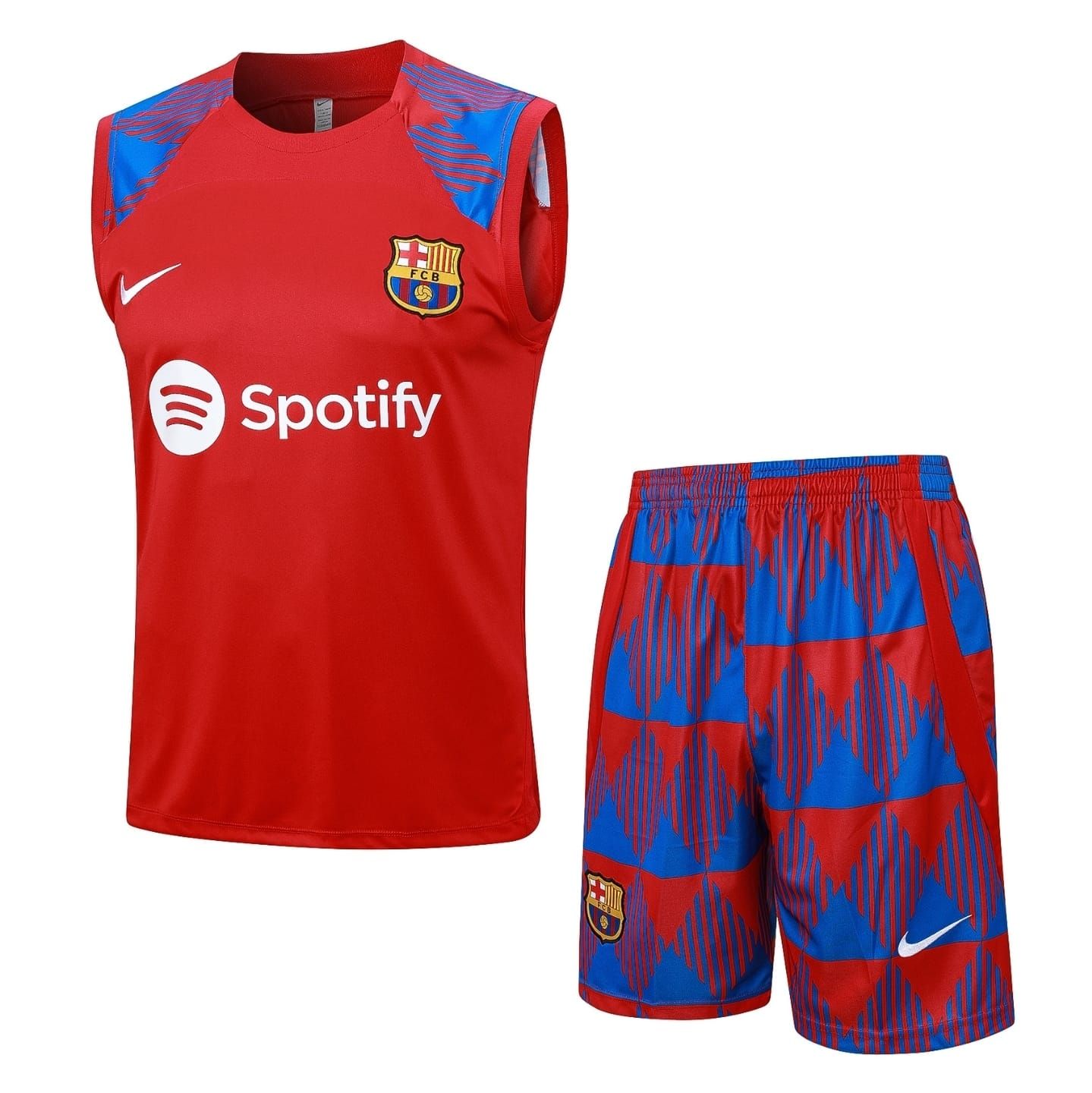 Barcelona 7 - Conjunto camiseta sin mangas + short