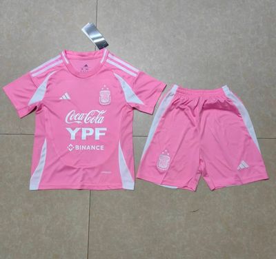 Conjunto Argentina Albiceleste rosado - 2026 - Premium Quality