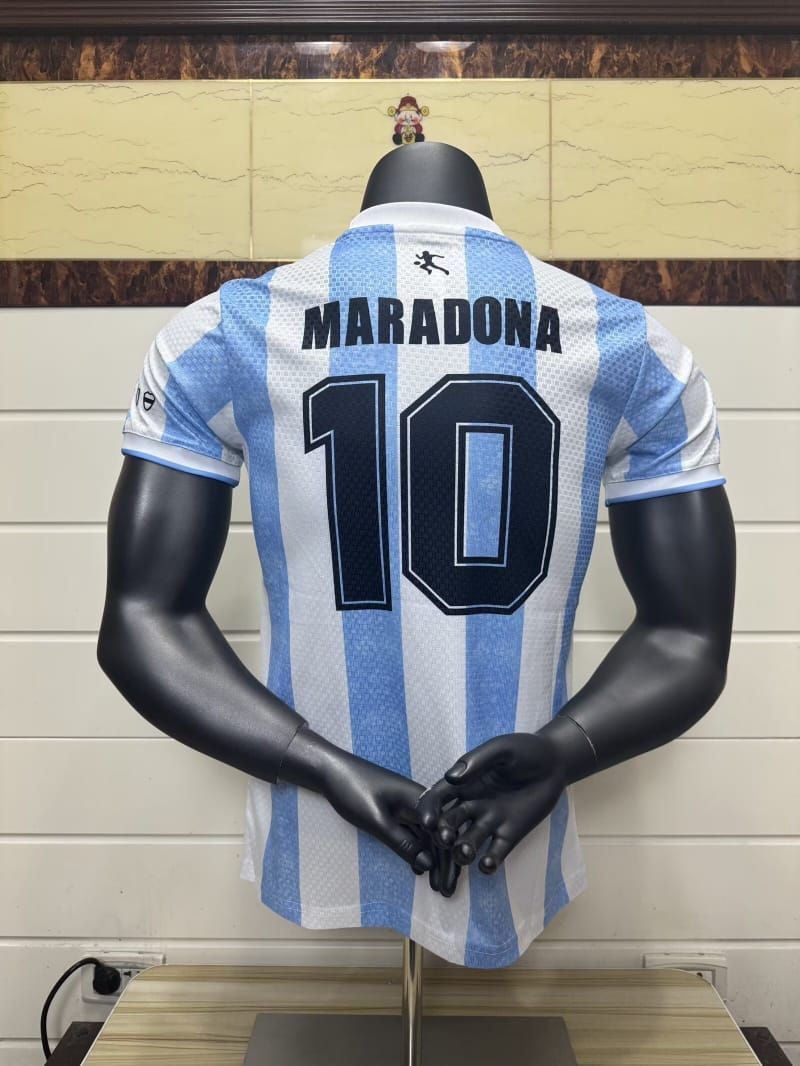 Retro Argentina Albiceleste conmemorativa versión jugador - MARADONA Retro Argentina Albiceleste conmemorativa versión jugador - MARADONA