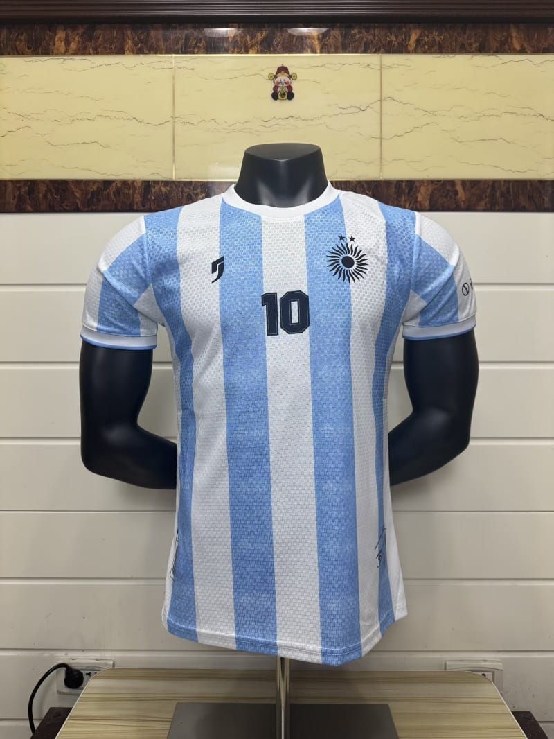 Retro Argentina Albiceleste conmemorativa versión jugador - MARADONA