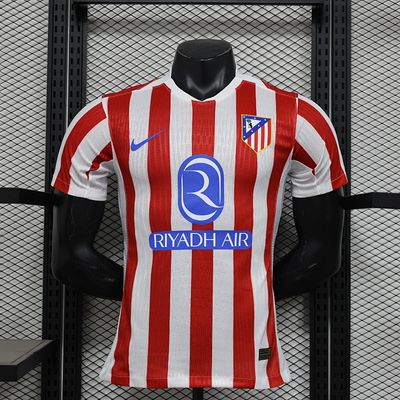 Atletico Madrid Local 2026 manga corta versión Jugador - PREMIUM QUALITY