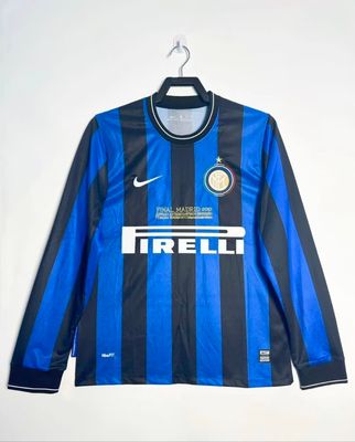 Inter de Milan 2010 manga larga local - RETRO PREMIUM QUALITY Inter de Milan 2010 manga larga local - RETRO PREMIUM QUALITY