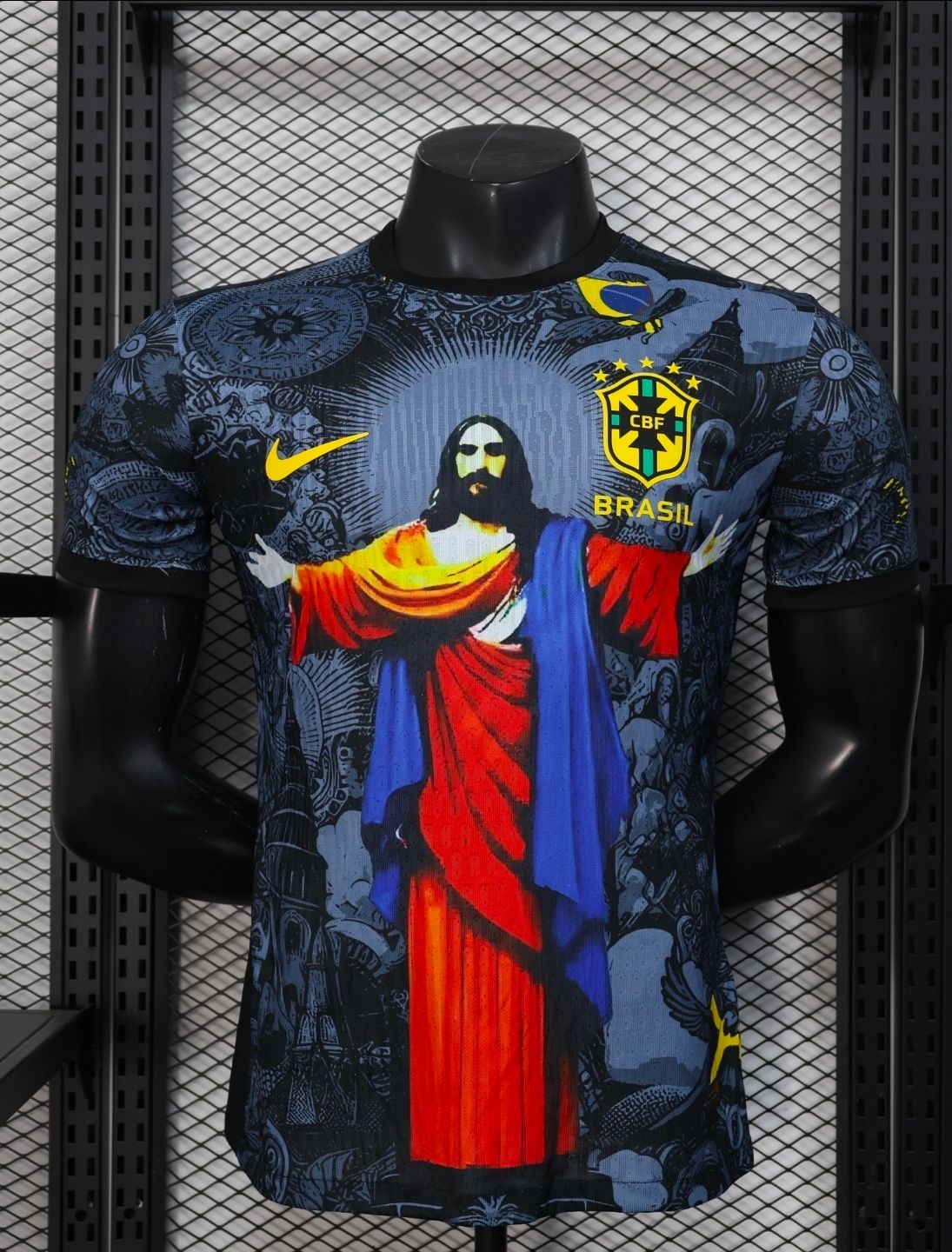 Brasil cristo redentor versión jugador 02 - PREMIUM QUALITY