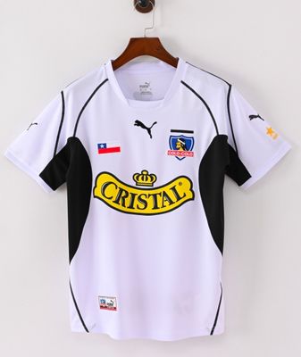 Retro Colo Colo 2003 manga corta blanca - Premium Quality 