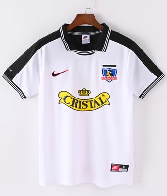 Retro Colo Colo 1998 manga corta blanca - Premium Quality 