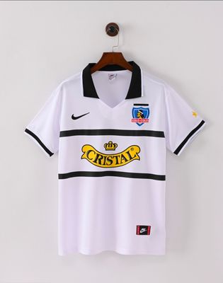 Retro Colo Colo 1996 manga corta blanca - Premium Quality 