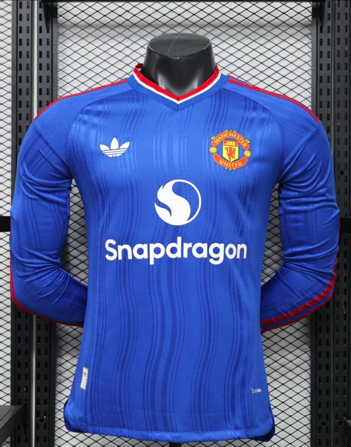 Manchester united 26/27 azul manga larga version jugador - PREMIUM QUALITY