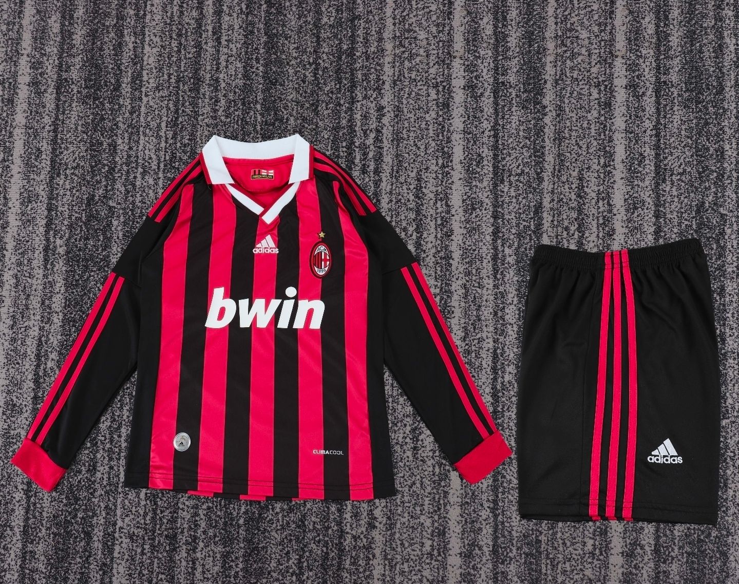 Conjunto AC Milan temporada 2006 / 2007 manga larga - Premium Quality 