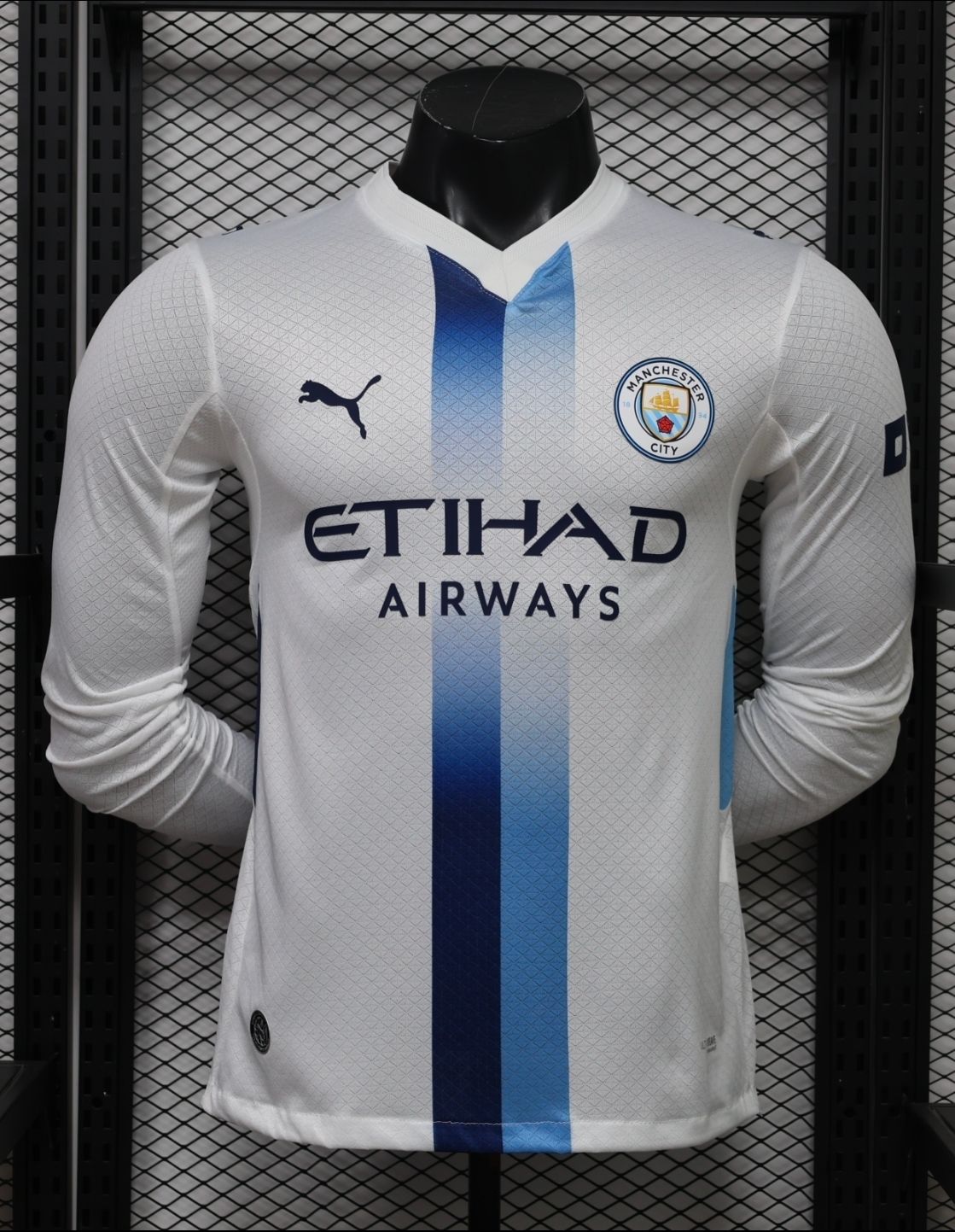Manchester city 26/27 visita manga larga versión jugador PREMIUM QUALITY