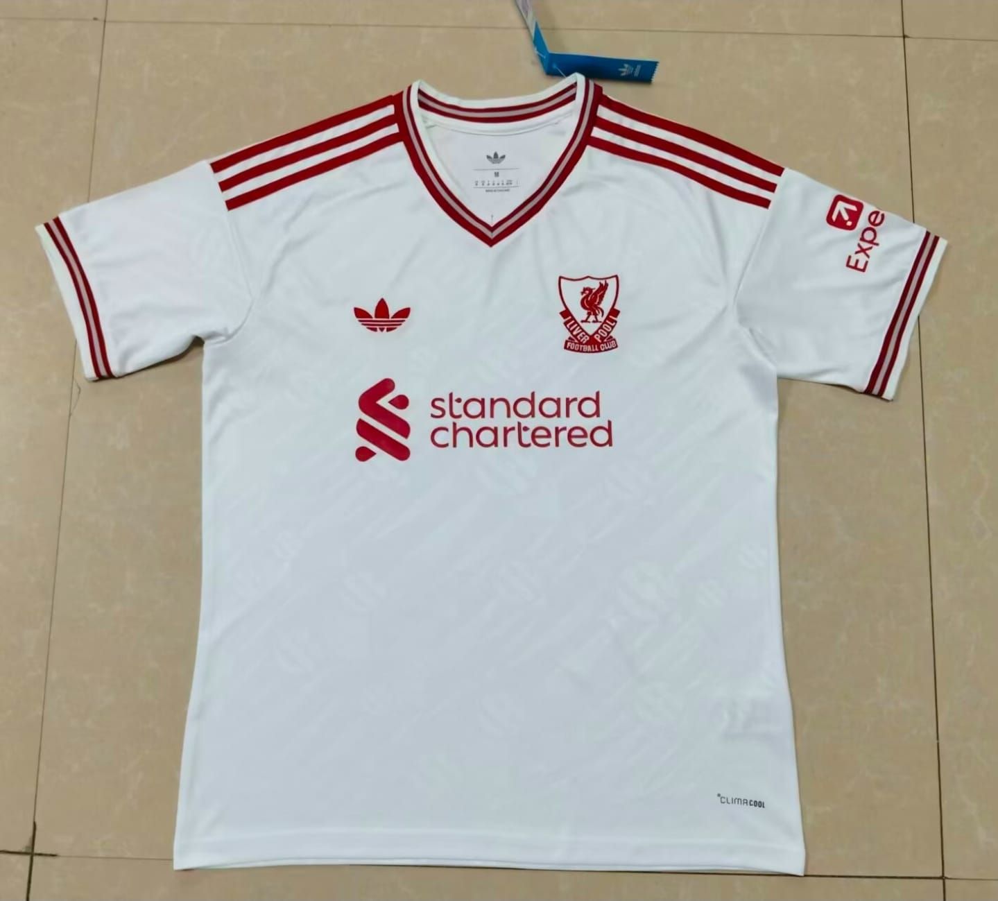 Liverpool 26/27 visita blanca manga corta version fans - PREMIUM QUALITY