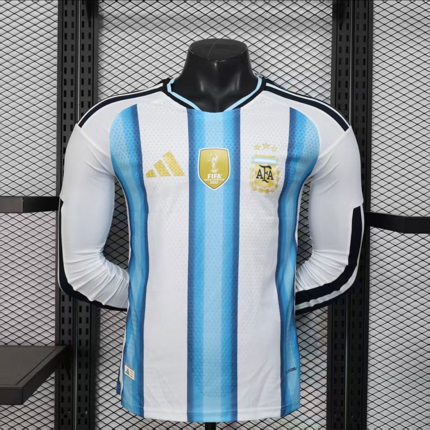 Argentina albiceleste 26/27 manga larga versión jugador- PREMIUN QUALITY