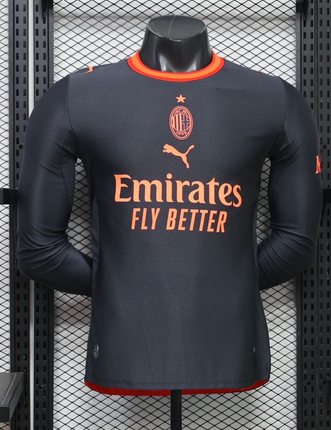 Ac milan 26/27 edicion especial manga larga versión jugador PREMIUM QUALITY Ac milan 26/27 edicion especial manga larga versión jugador PREMIUM QUALITY