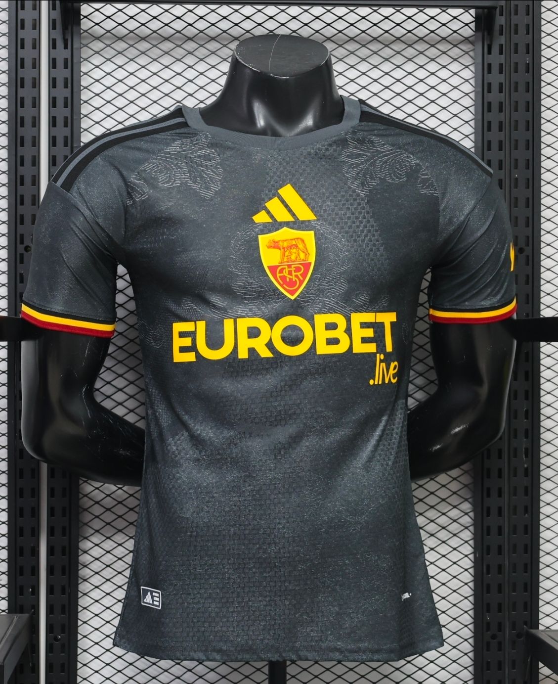 Roma 26/27 tercer equipo manga corta versión jugador PREMIUM QUALITY Roma 26/27 tercer equipo manga corta versión jugador PREMIUM QUALITY