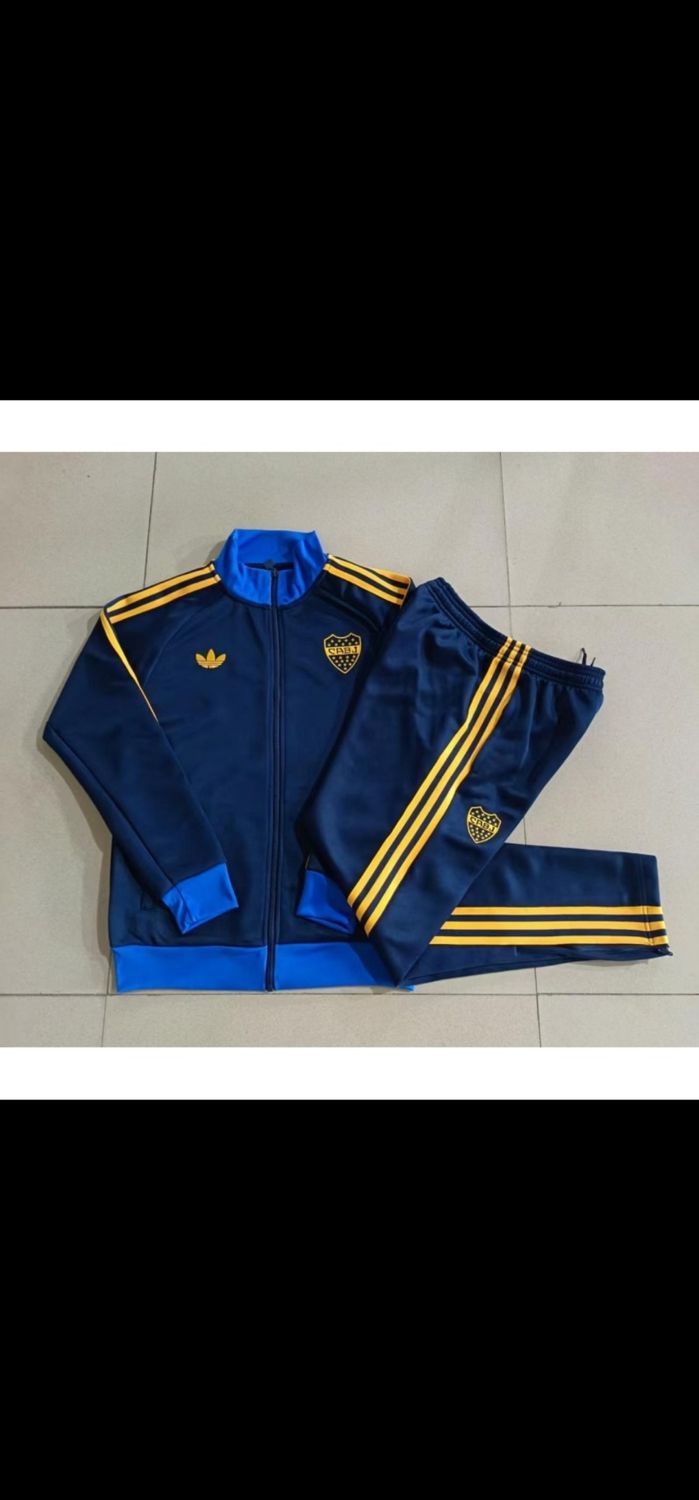 BOCA JUNIORS - BUZO COMPLETO DE SALIDA - PREMIUM QUALITY BOCA JUNIORS - BUZO COMPLETO DE SALIDA - PREMIUM QUALITY