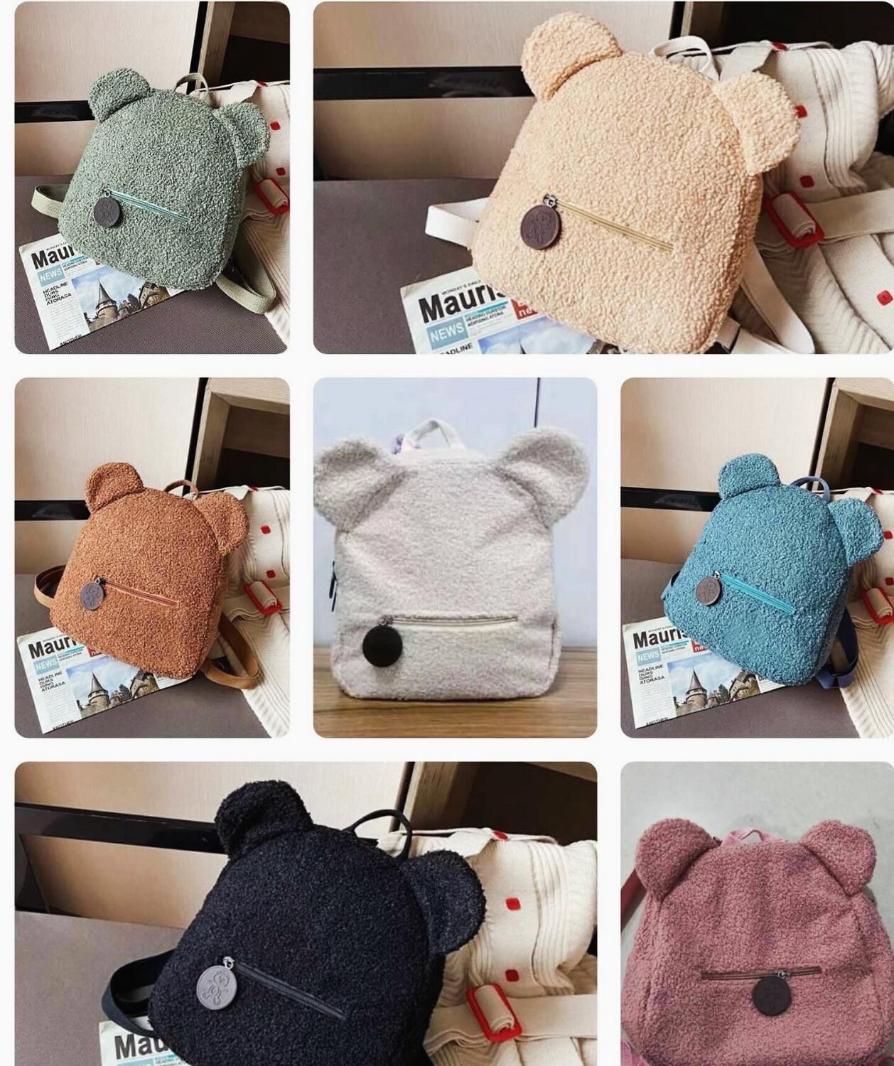 Sac enfant brodés