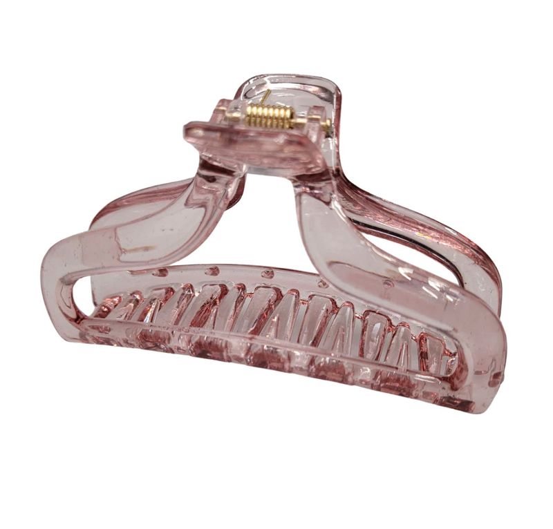 Large Translucent Claw Hair Clip - Pinot
