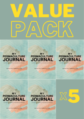 Value Pack - 5x My Permaculture Journals