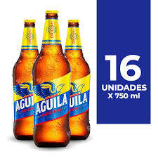 Águila 750 ml caja