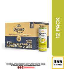 Corona tropical caja