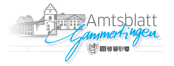 ONLINE-ZUGANG
Amtsblatt Gammertingen Einzelausgabe ONLINE-ZUGANG
Amtsblatt Gammertingen Einzelausgabe