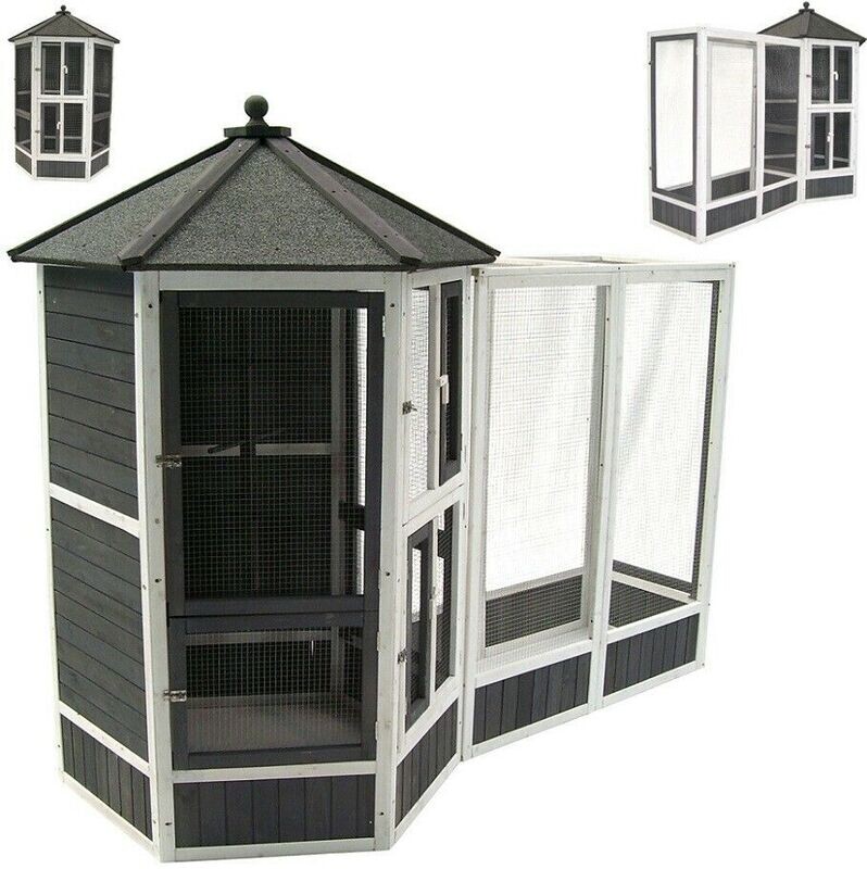 Vogelvoliere XXL Vogelkäfig Vogelhaus Vogel Käfig Tierkäfig 56612 Vogelvoliere XXL Vogelkäfig Vogelhaus Vogel Käfig Tierkäfig 56612
