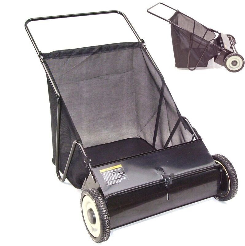 Rasenkehrmaschine Laubkehrmaschine Rasenkehrer 55145 Laubkehrer 65 cm Hofkehrer