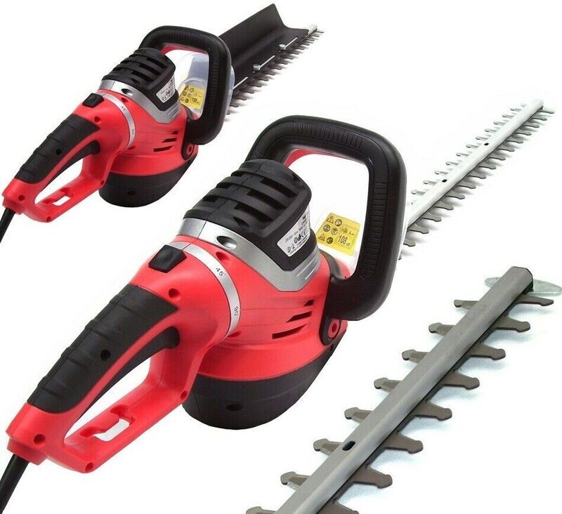 Elektro Heckenschere 56751 elektrische Strauchschere 750W Heckentrimmer Hecke