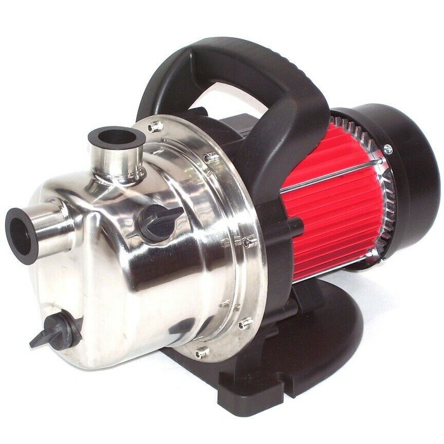 Edelstahl Gartenpumpe 1200W Wasserpumpe Pumpe 44321 Kreiselpumpe