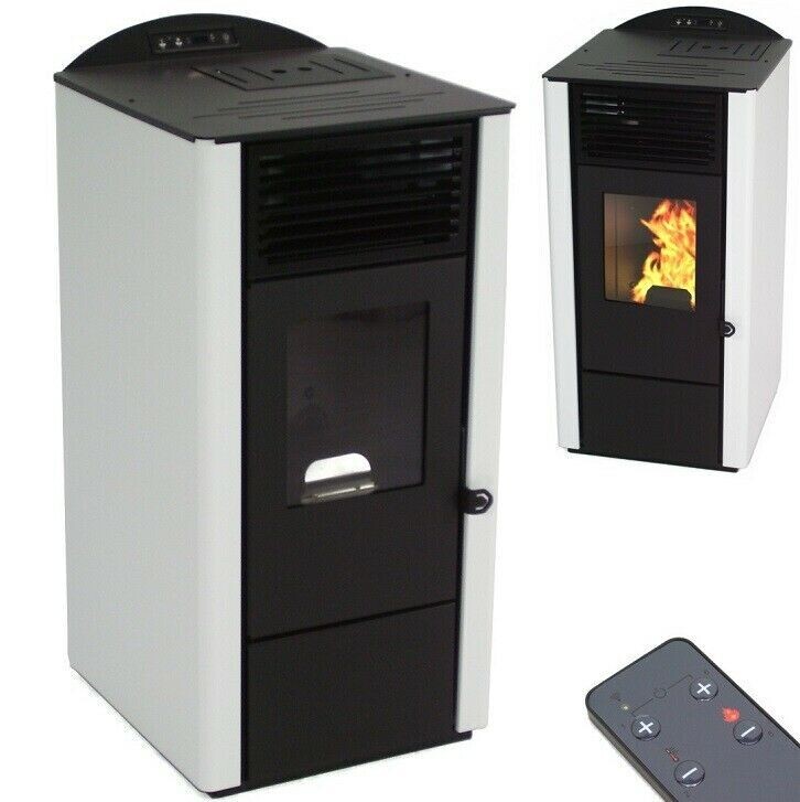 Pelletofen 9,5kW Pelletkamin Pelletheizung Kaminofen A+ Holzofen Glastür 56302 Pelletofen 9,5kW Pelletkamin Pelletheizung Kaminofen A+ Holzofen Glastür 56302