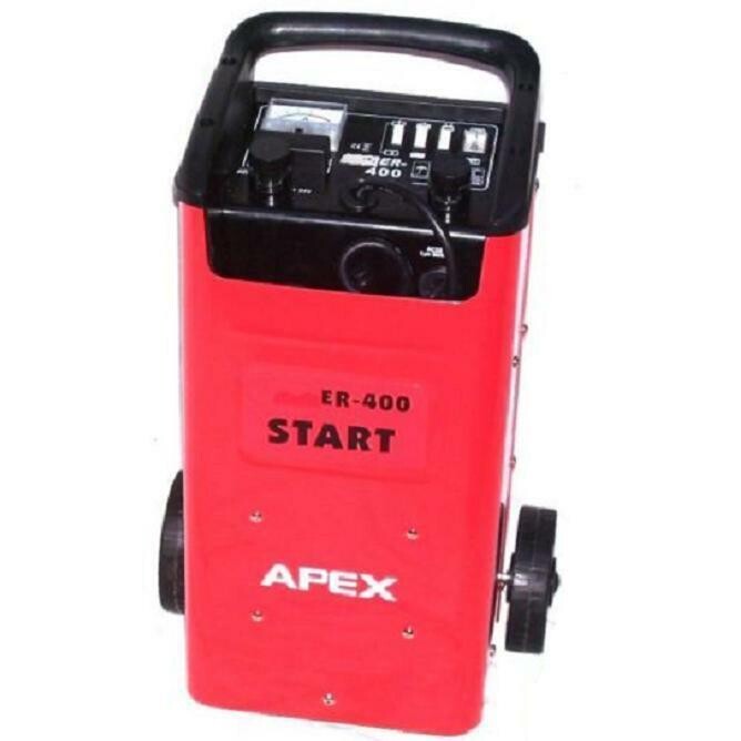 KFZ STARTHILFE BATTERIELADEGERÄT 400 BATTERIELADER 12V 24V BOOSTER Ladegerät