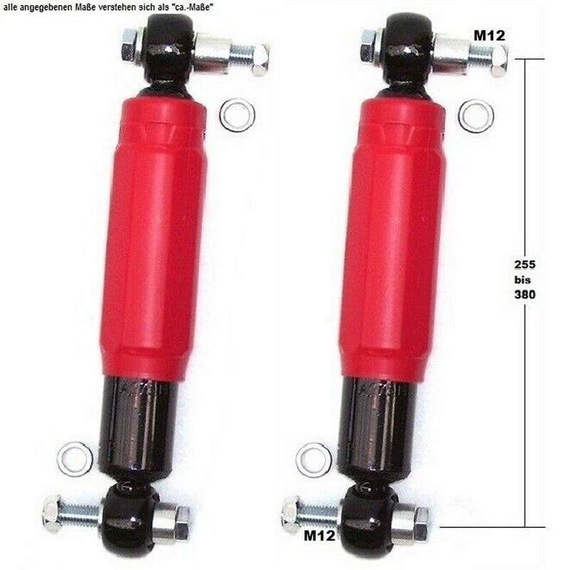 2 x Achsstoßdämpfer A27514 2000/4000kg QUADRA ROT Knott Alko 2 x Achsstoßdämpfer A27514 2000/4000kg QUADRA ROT Knott Alko