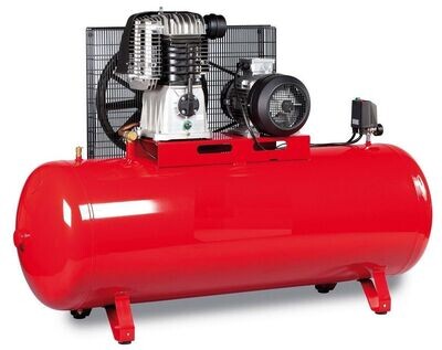 Druckluft Kompressor Kolbenkompressor 5.5PS 500l 15bar BK114 Werkstattkompressor