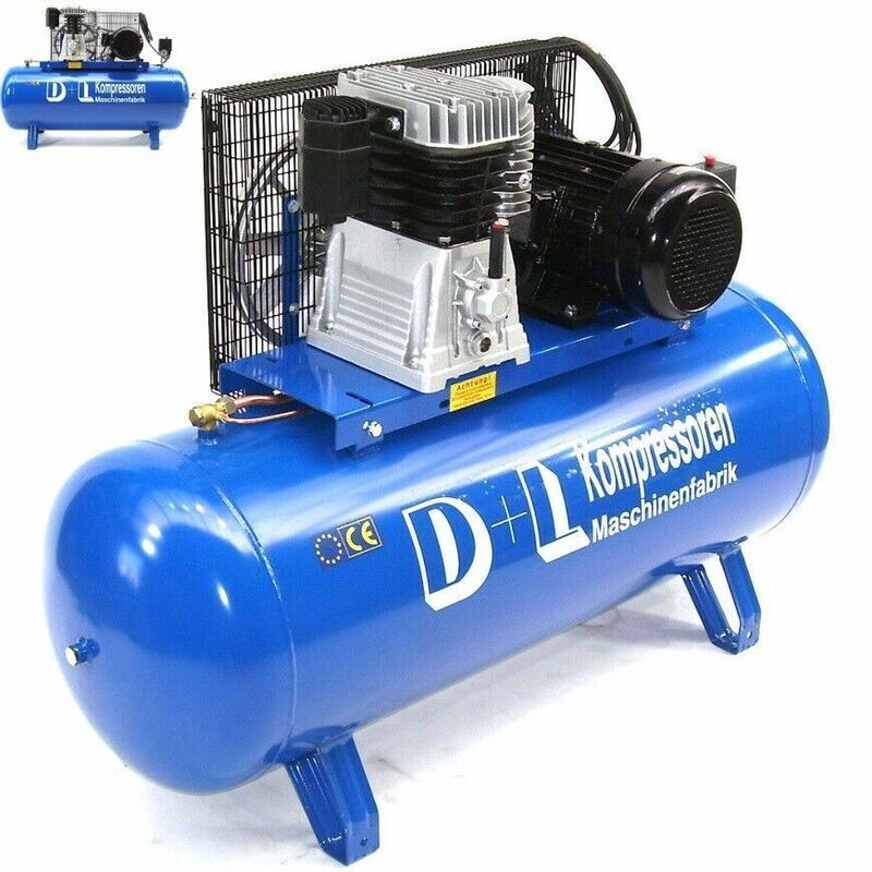 Werkstattkompressor 880 l/min 7,5 PS Druckluft Kompressor 400V 500L Liter Kessel Werkstattkompressor 880 l/min 7,5 PS Druckluft Kompressor 400V 500L Liter Kessel