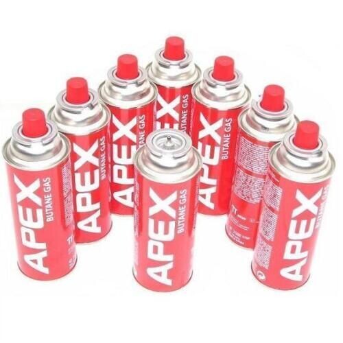 28 x Butan Gaskartuschen 227g APEX Gaskartusche Gaskocher MSF-1A Campinggas Butan 28 x Butan Gaskartuschen 227g APEX Gaskartusche Gaskocher MSF-1A Campinggas Butan