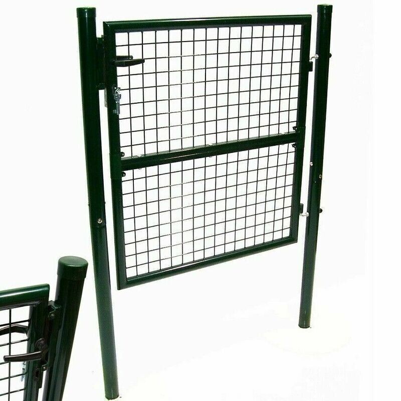 GARTENTOR ZAUNTOR PFORTE 100x100 SCHLOSS ZAUN 56427 GARTENZAUN MASCHENDRAHTZAUN